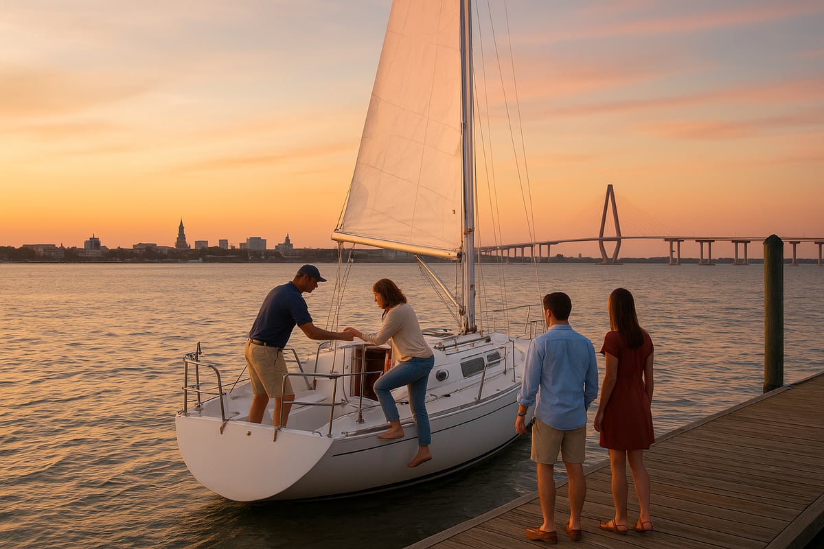 Step-by-Step Guide to Booking Your 2025 Charleston Sunset Sailboat Cruise