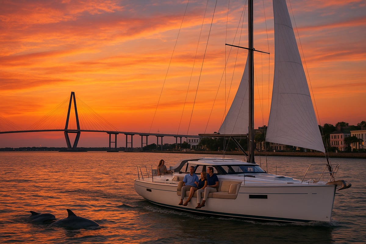 What to Expect on a Charleston Sunset Sailboat Cruise