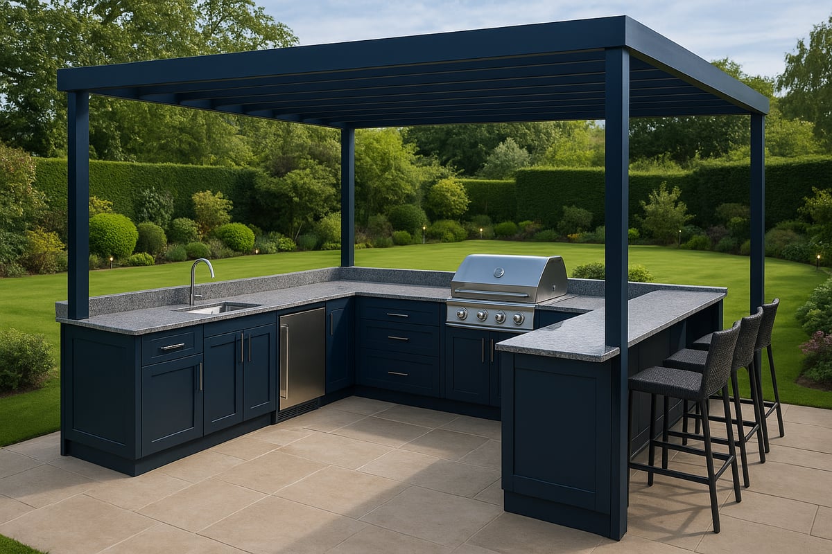 Understanding U Shaped Outdoor Kitchens: The Ultimate Layout