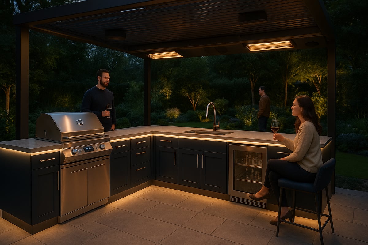 Smart Technology and Outdoor Kitchen Innovation