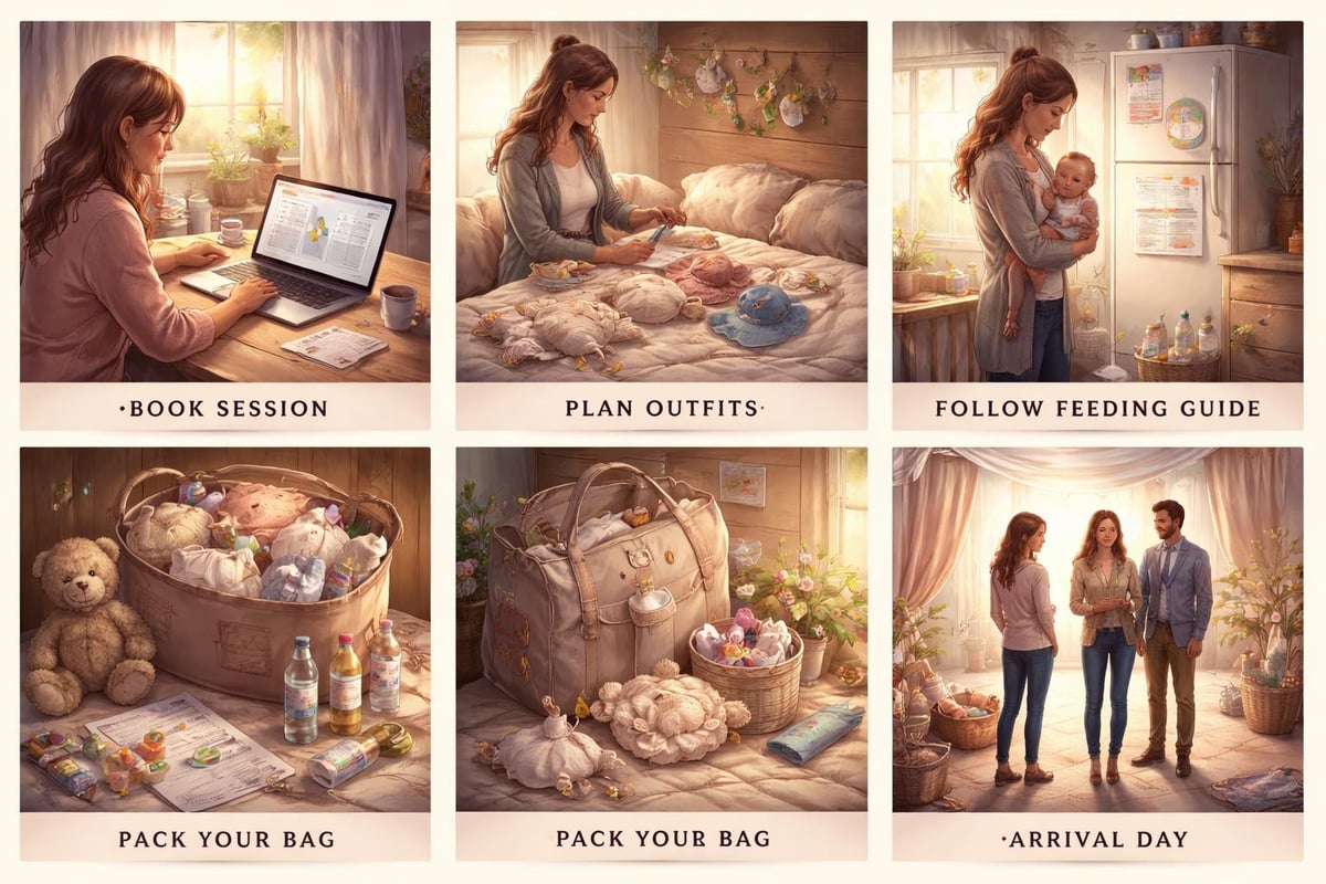 Pre-session preparation checklist