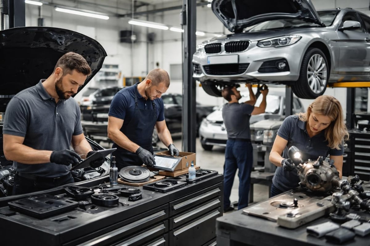 Workshop repair workflow optimization