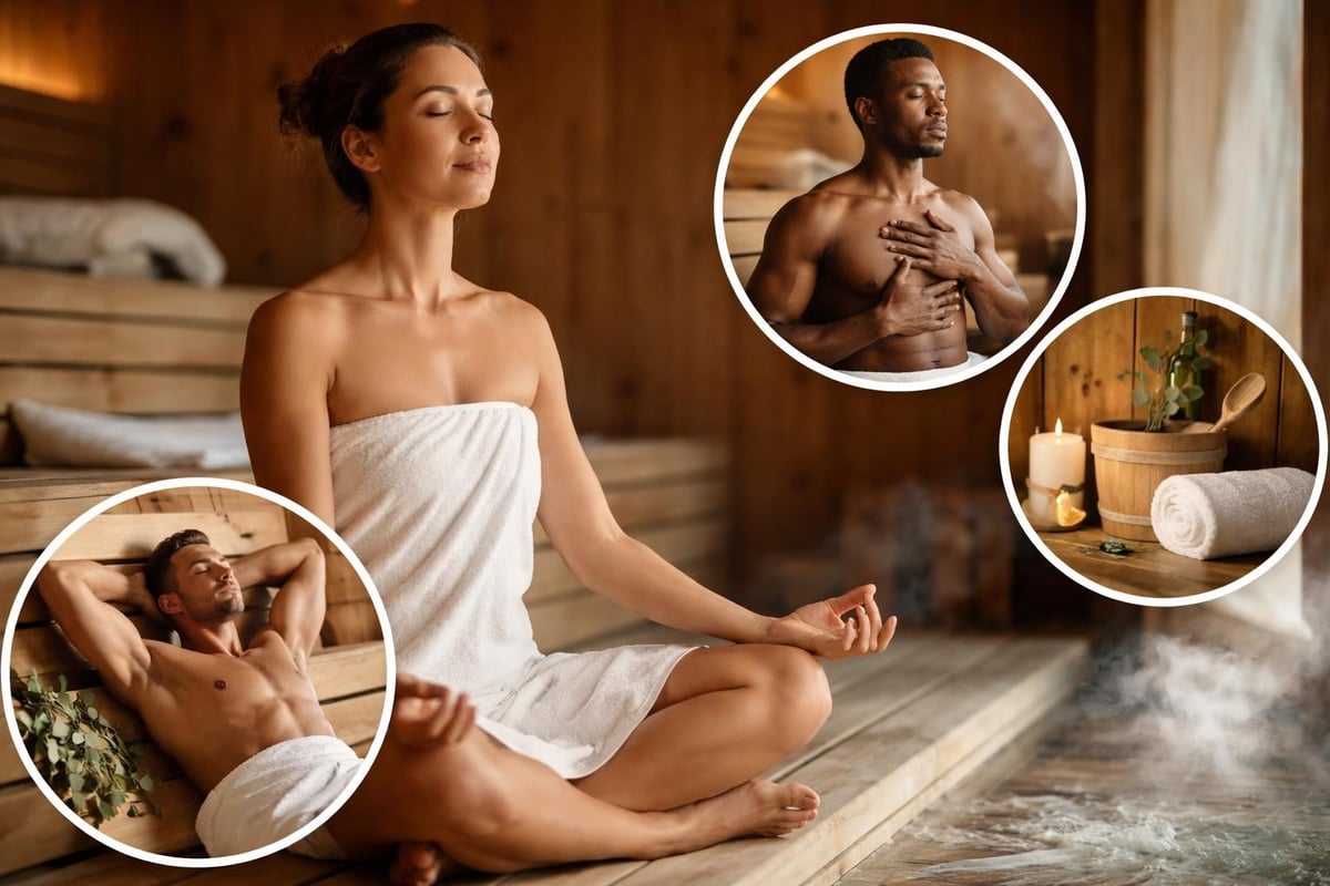 Mindfulness techniques for sauna