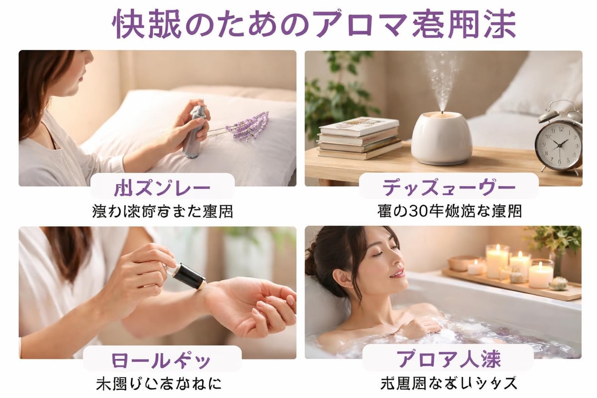 アロマ使用方法の種類