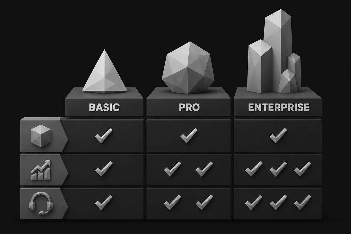 SaaS tiered pricing strategy