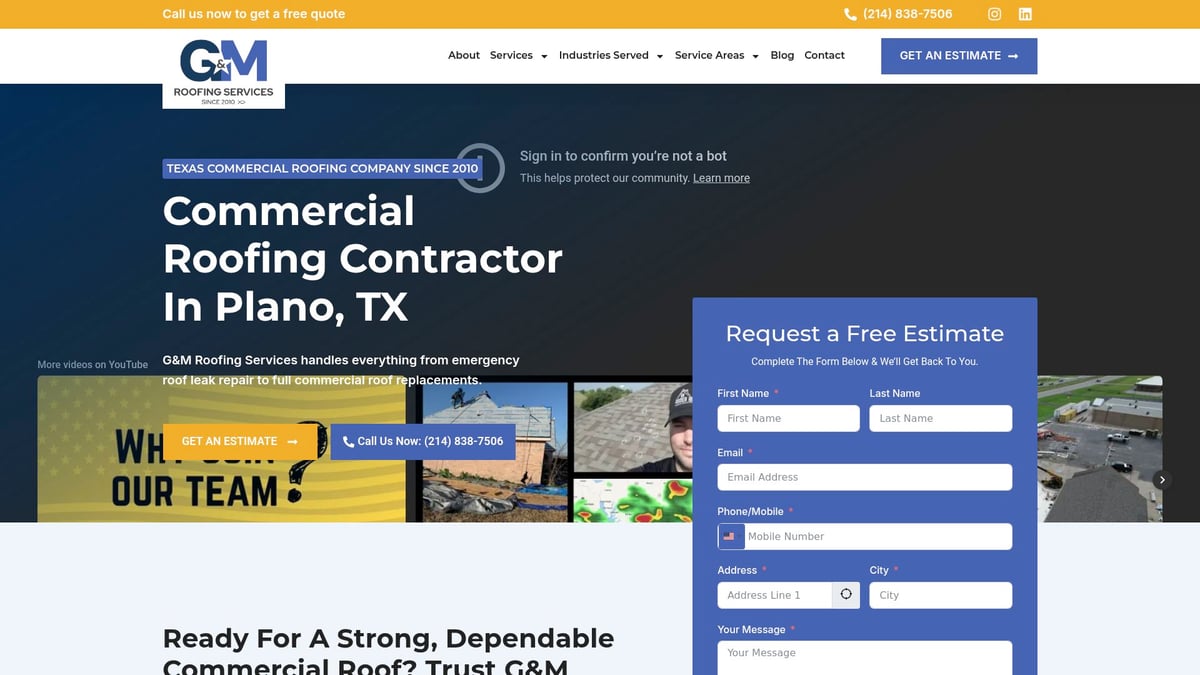 9 Essential Roofing Company Reviews to Read in 2026 - G&M Roofing Services