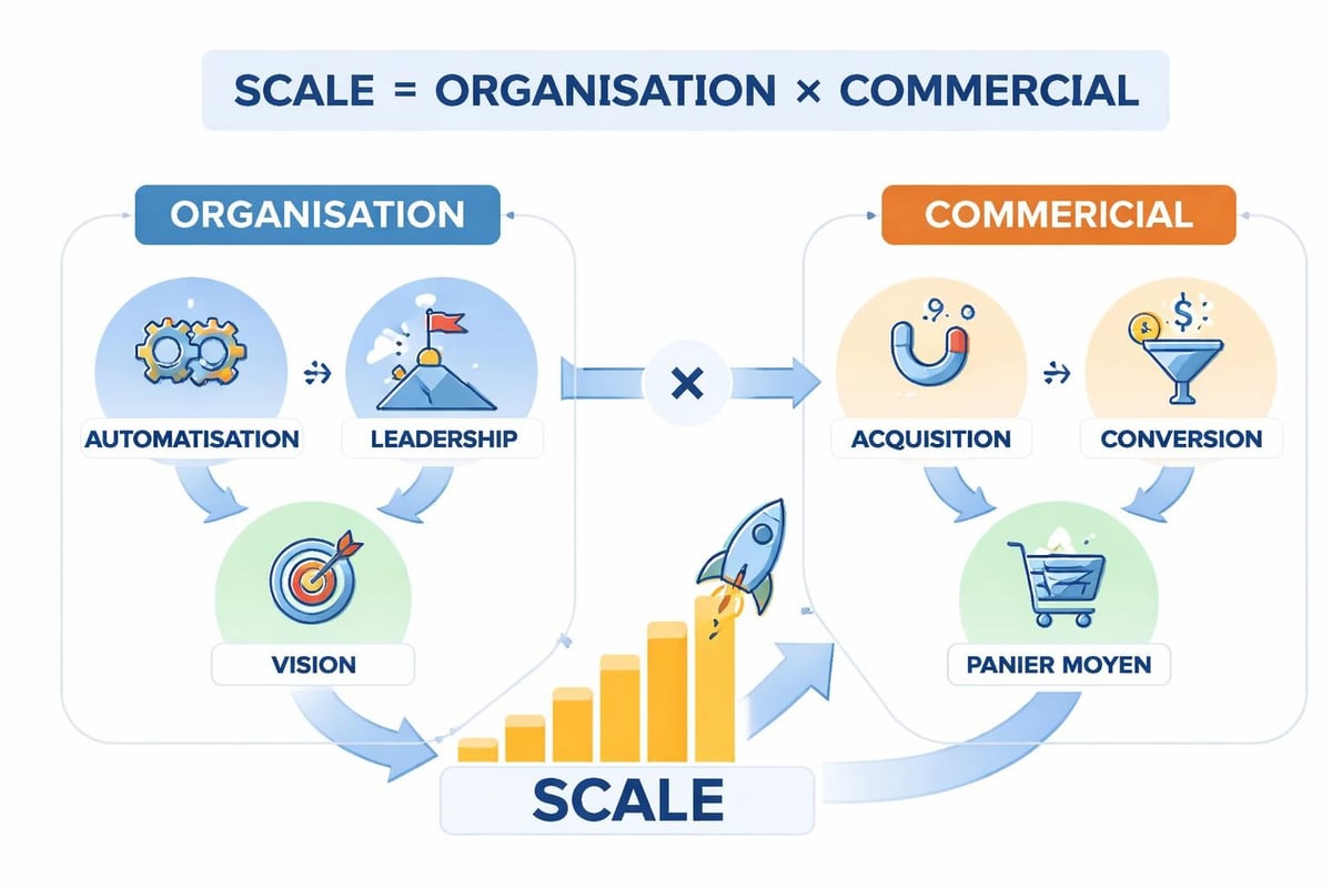 Équation Scale Organisation Commercial