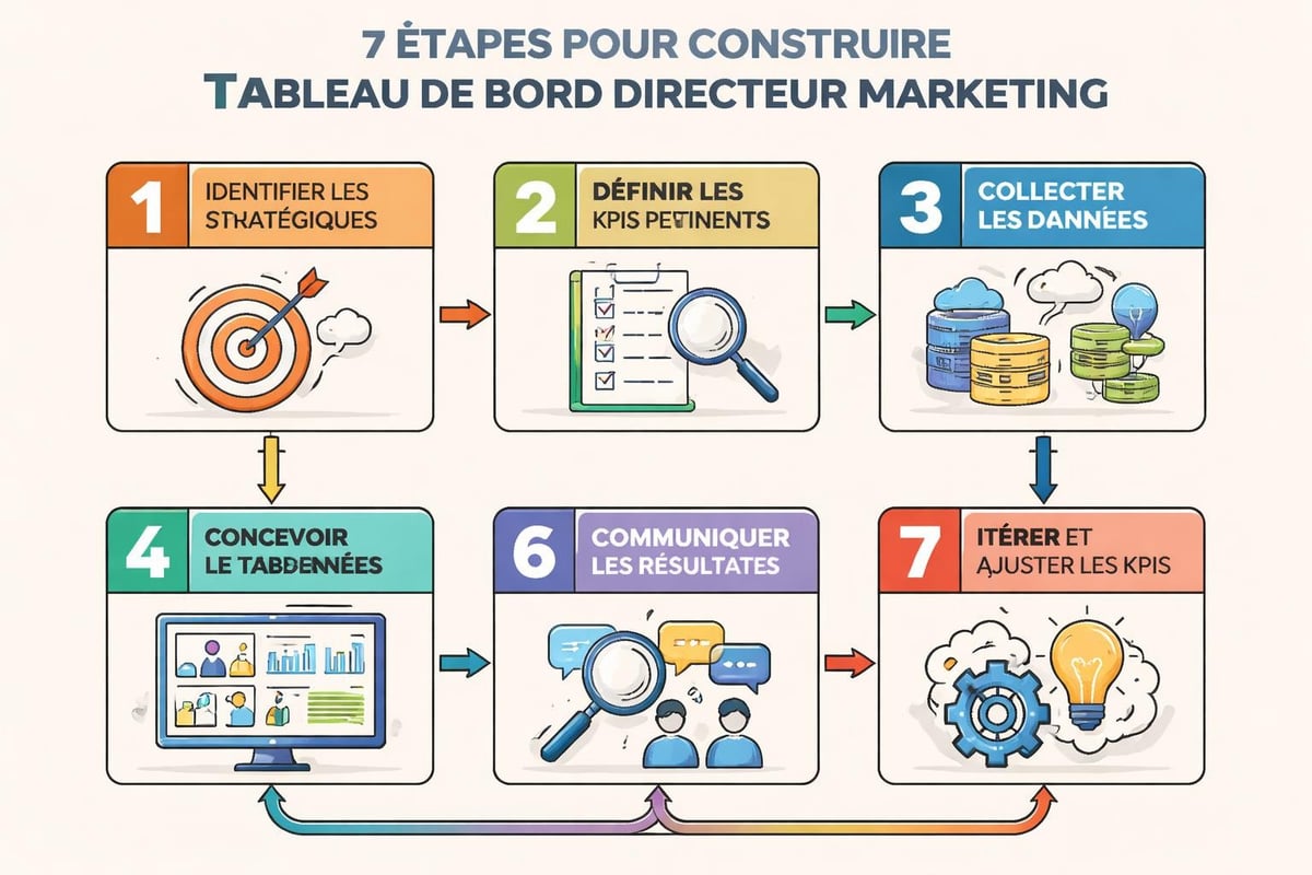 Processus construction tableau bord