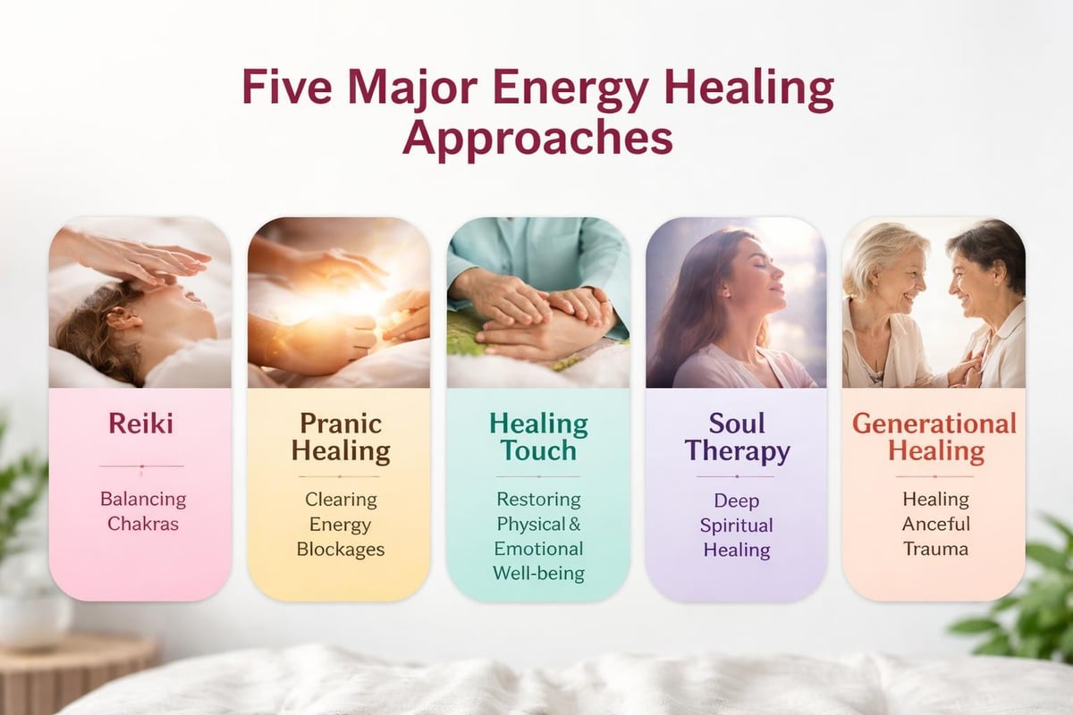 Energy healing modalities comparison
