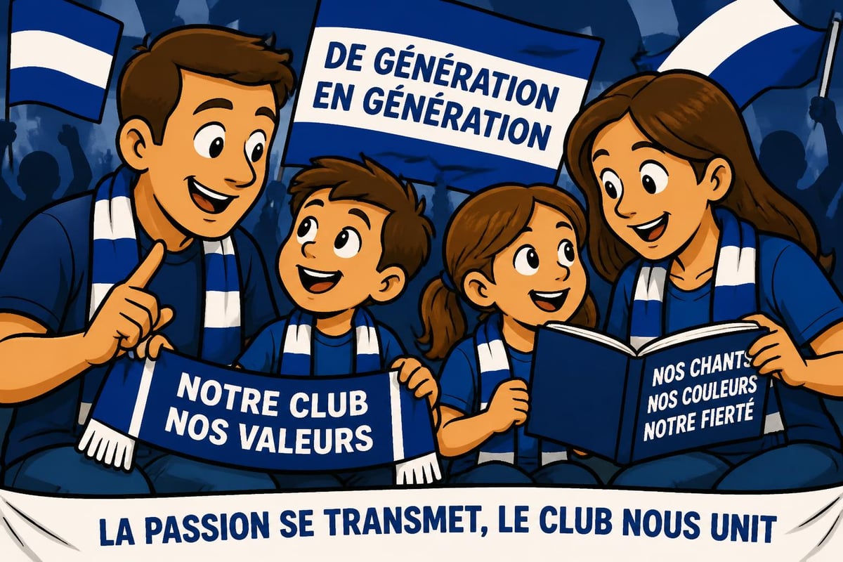Transmission intergénérationnelle de la passion footballistique