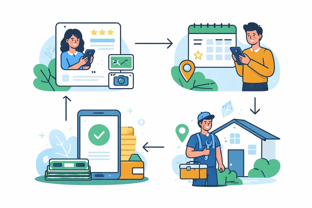 Peer-to-peer marketplace connection