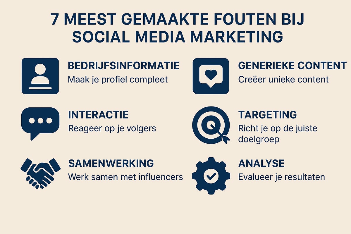 Veelgemaakte Fouten bij Social Media Marketing Near Me (en hoe ze te voorkomen)