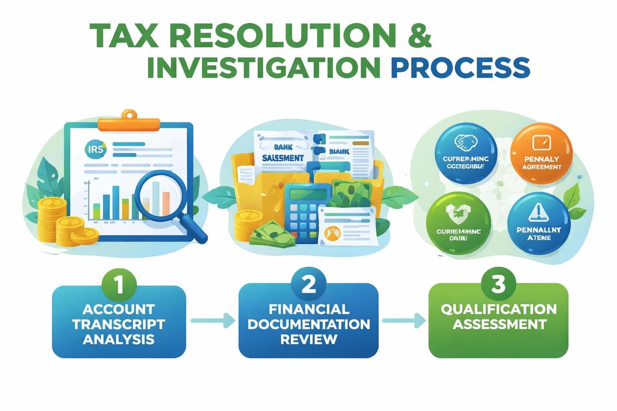 Tax resolution plus research phase