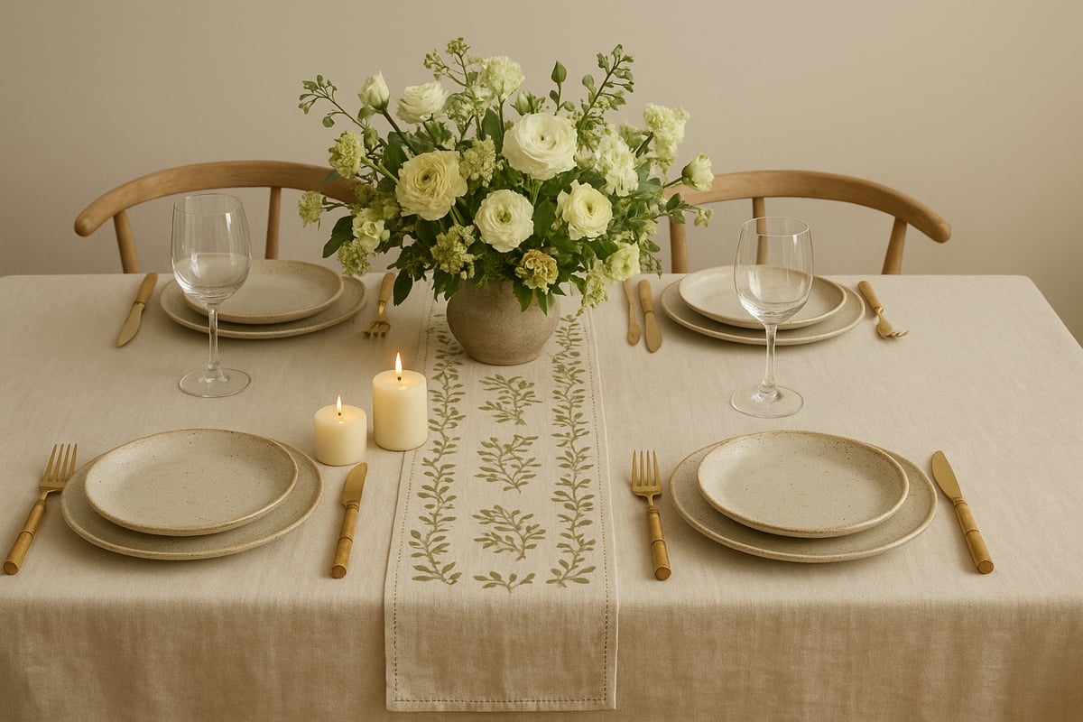 Decoración de la Mesa: Estilo, Colores y Elementos Naturales