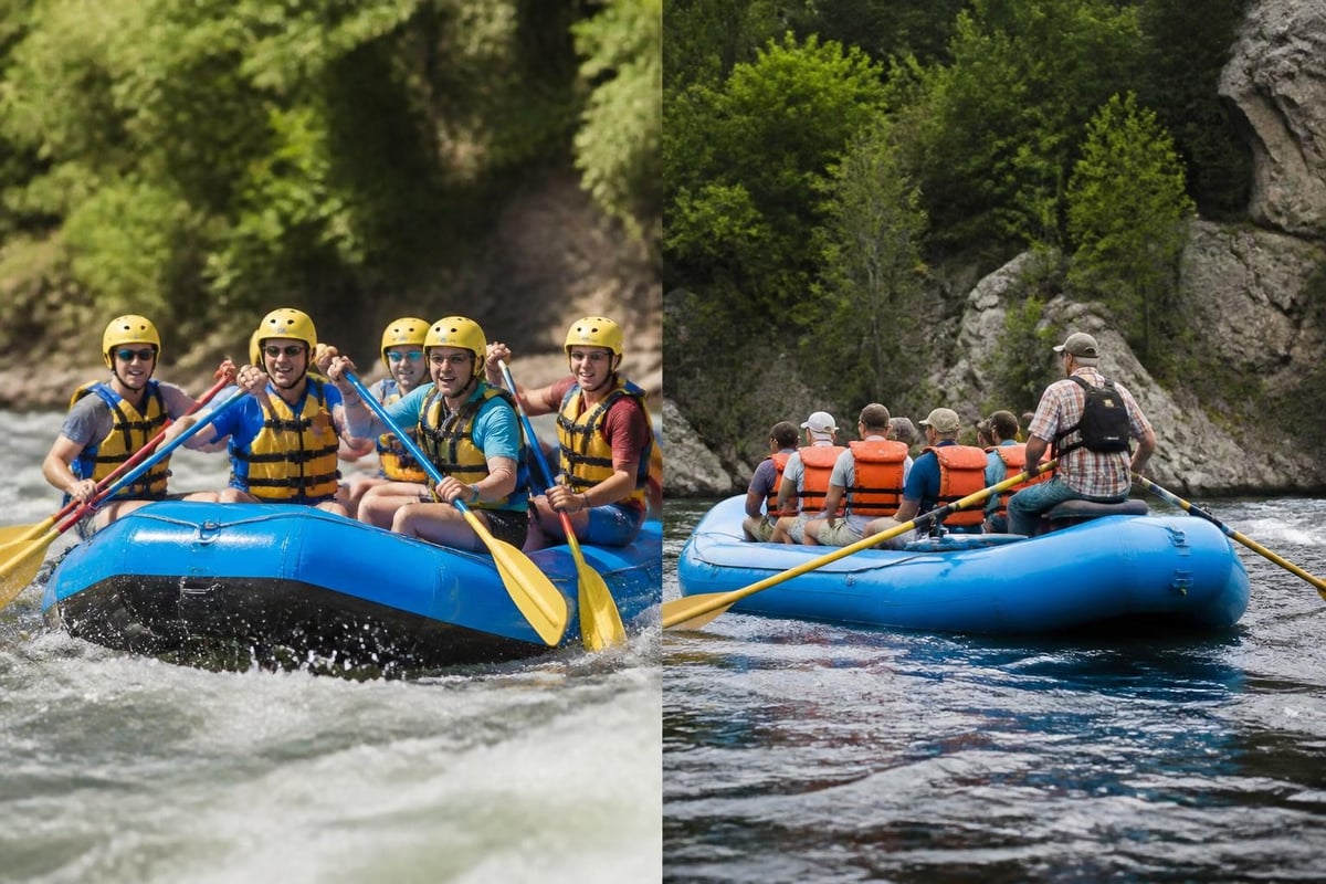 Rafting trip options
