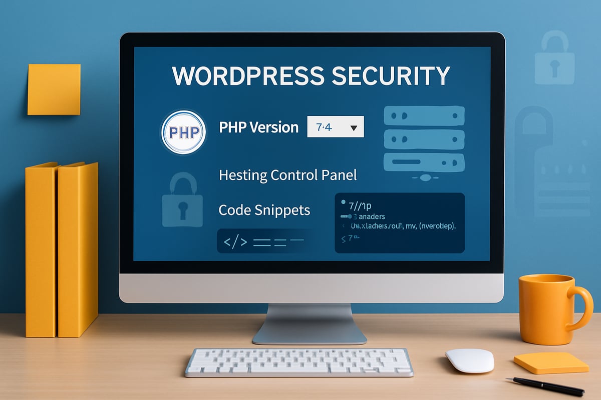 PHP-Version, Hosting & technische Grundlagen für mehr Sicherheit