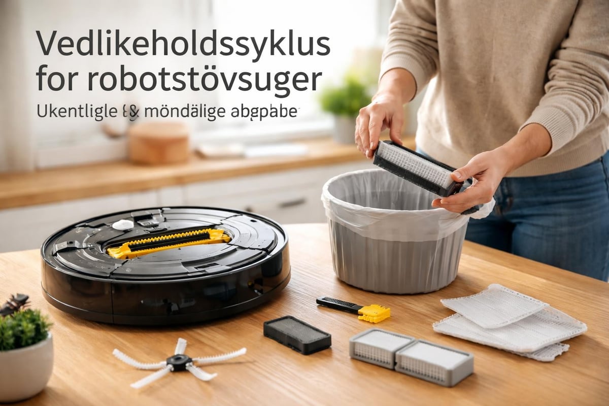 Vedlikehold av Roborock S5 Max