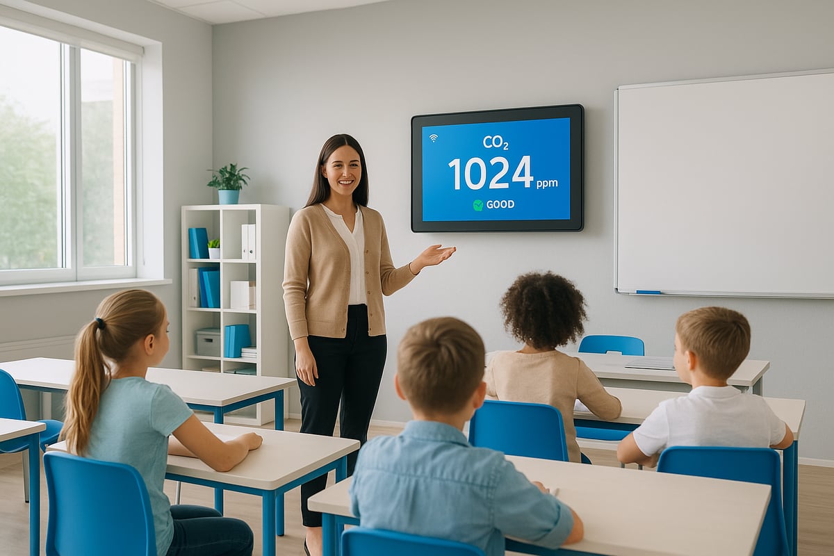 How CO2 Monitoring Technology Works