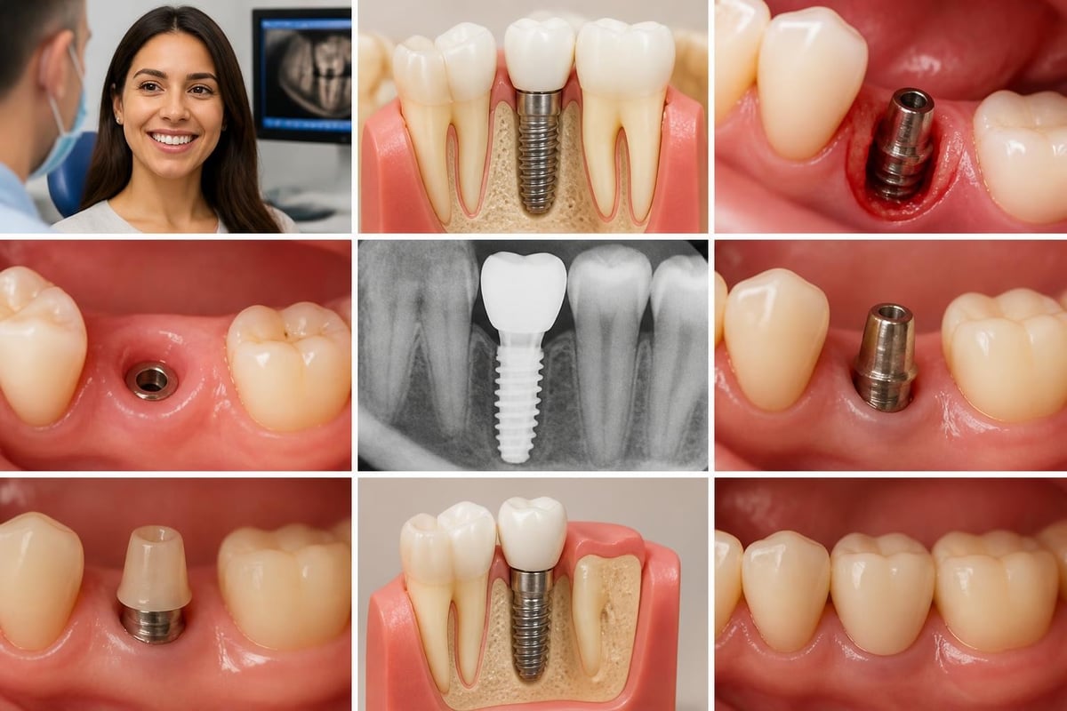 Implant procedure timeline