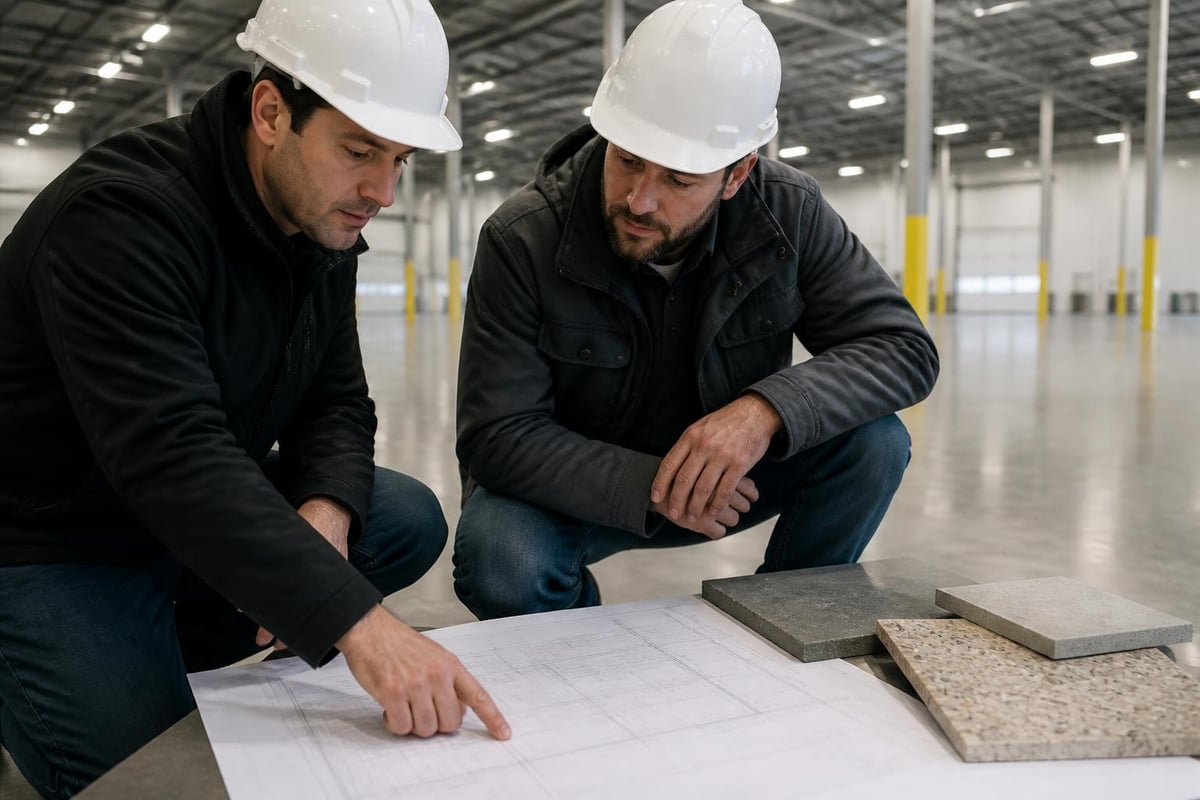 Warehouse floor planning