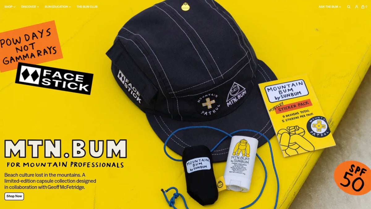 7 Unverzichtbare Surfer Girl Travel Gear Must-Haves 2026 - Sun Bum Original SPF 50 Sunscreen Lotion