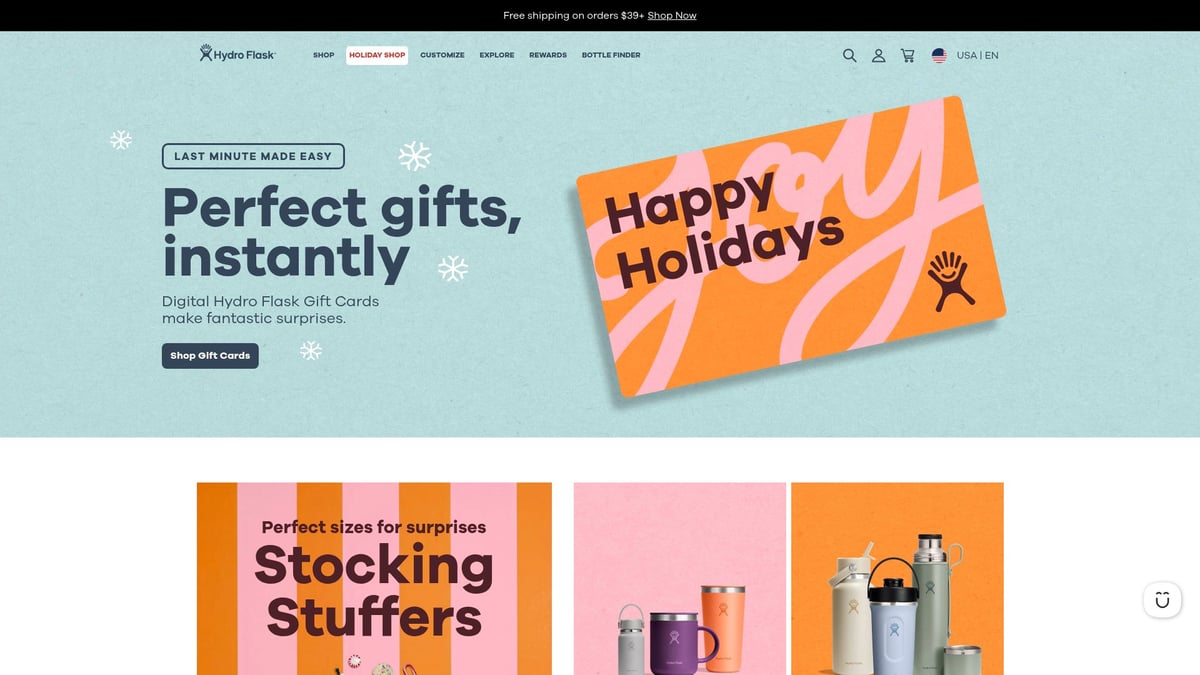 7 Unverzichtbare Surfer Girl Travel Gear Must-Haves 2026 - Hydro Flask 24oz Standard Mouth Trinkflasche