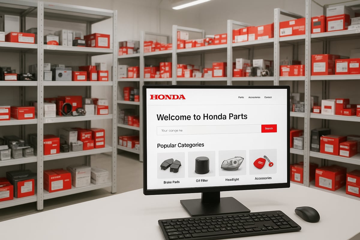 Kategorien und beliebte Ersatzteile bei Honda Parts Com