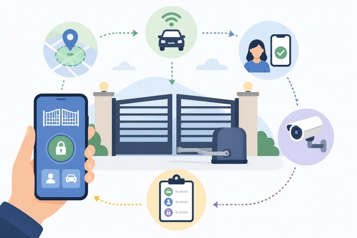 Smart Gate Automation Features