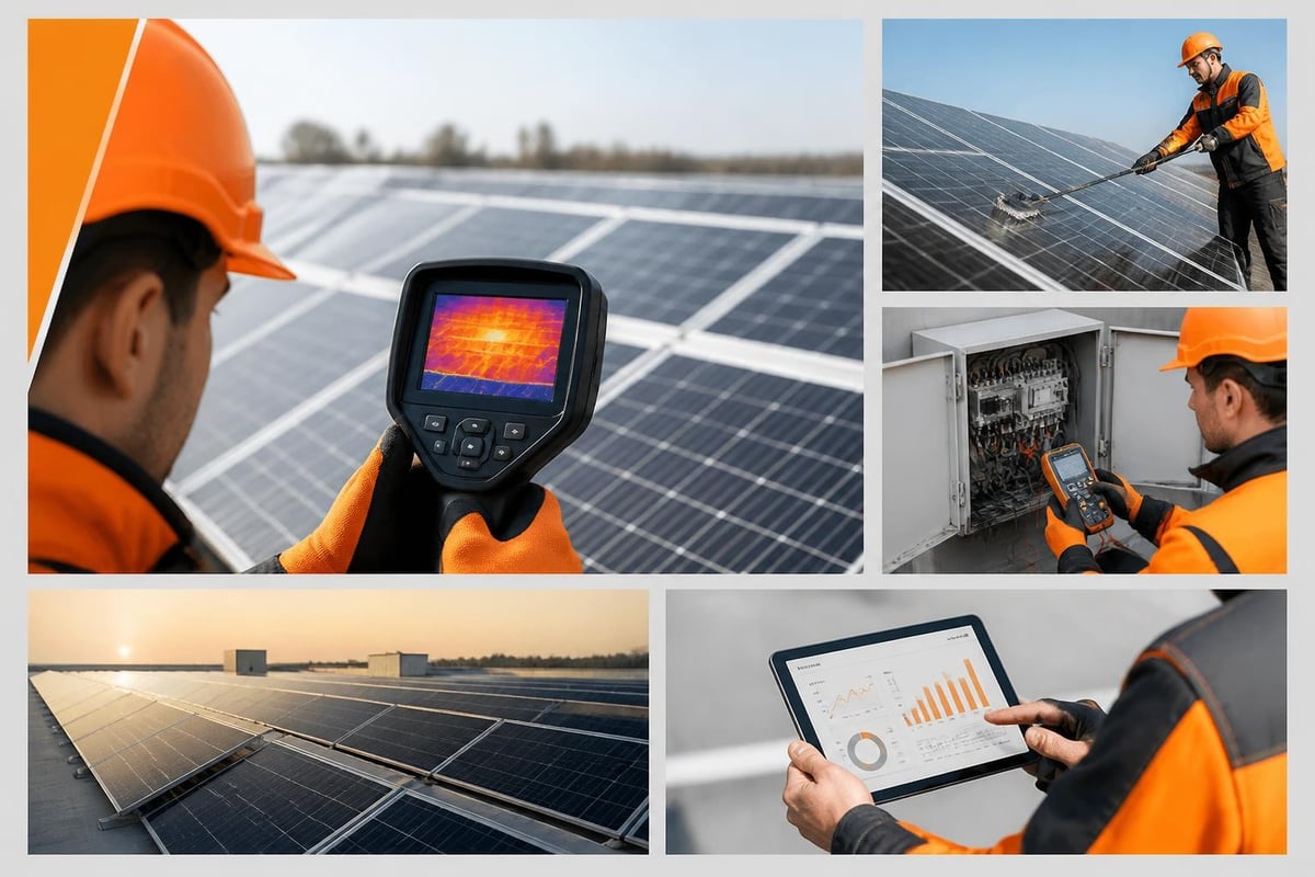 Solar maintenance activities