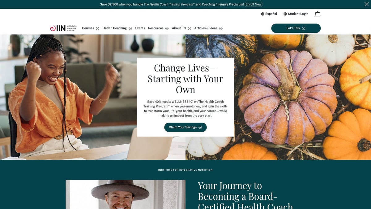 9 Essential Holistic Healing Courses to Transform Your Life in 2025 - Institute for Integrative Nutrition – Health Coach Training Program