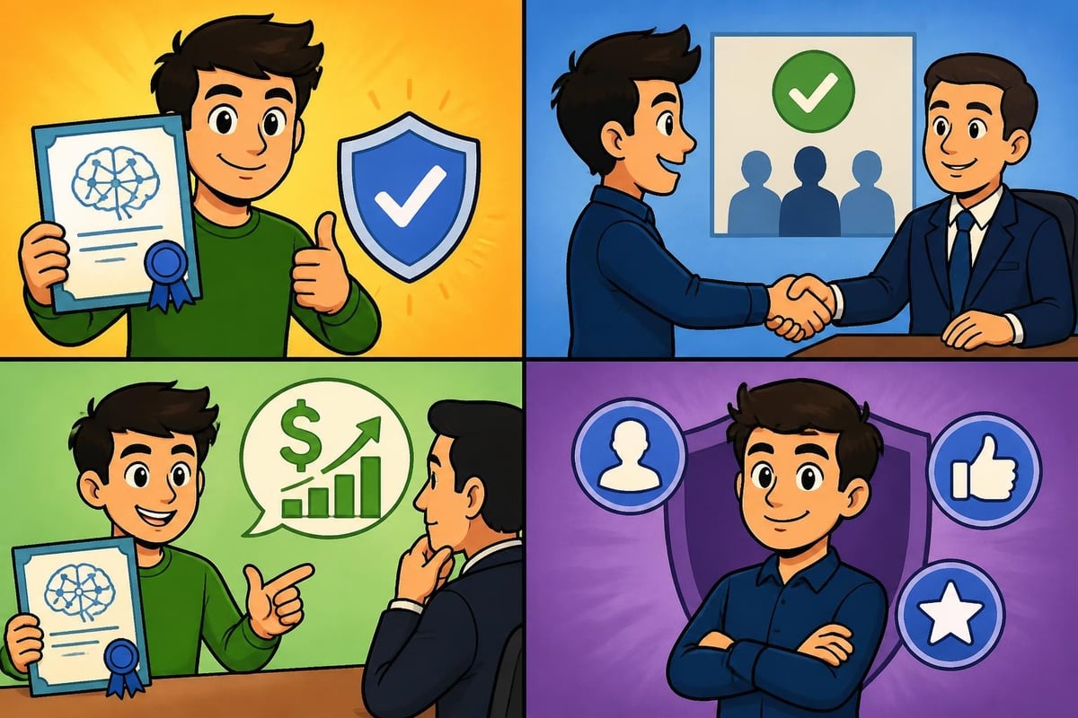 Machine learning certification value proposition