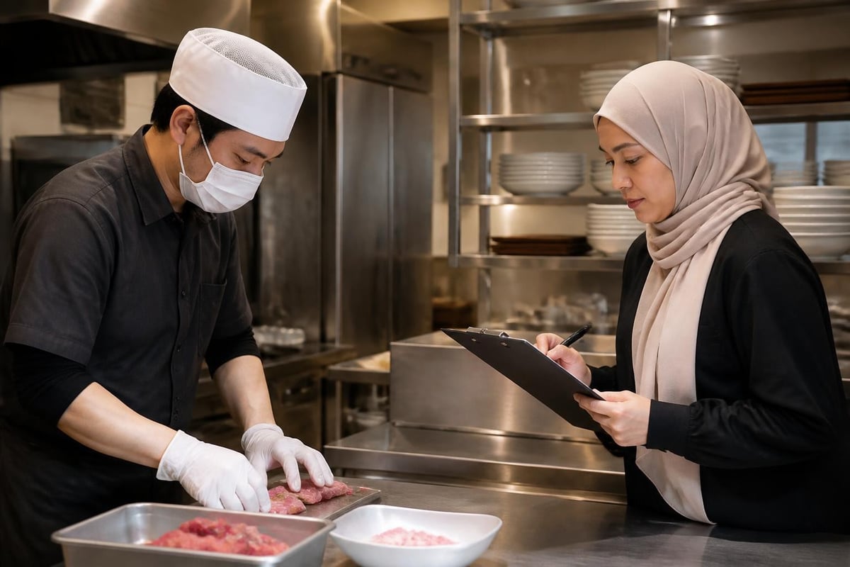 Halal certification process