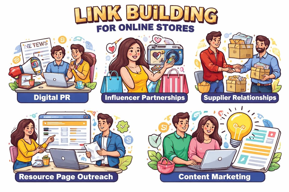 Ecommerce link building strategies