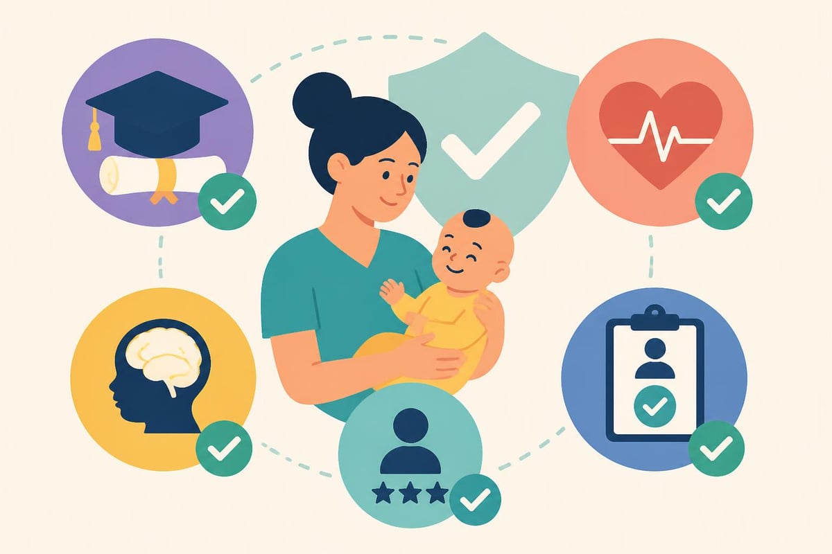 Caregiver qualifications checklist