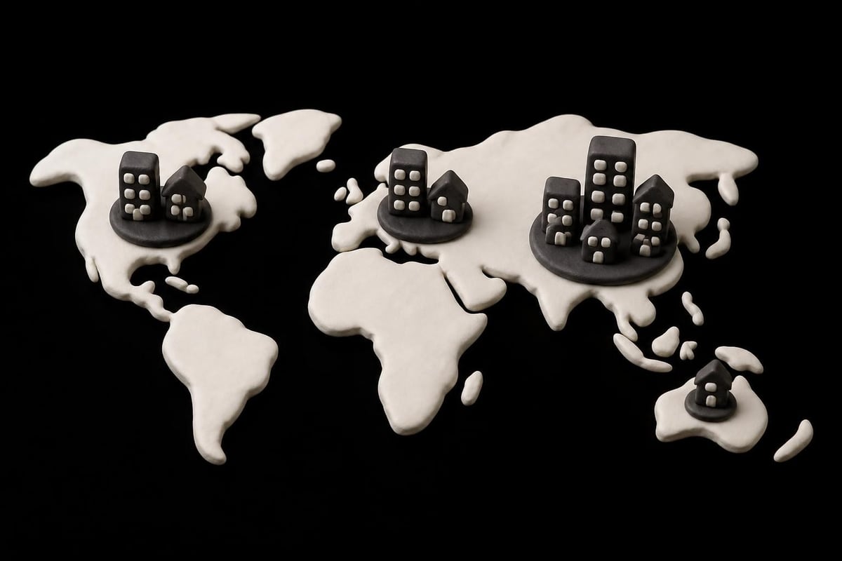 Global residential proxy distribution