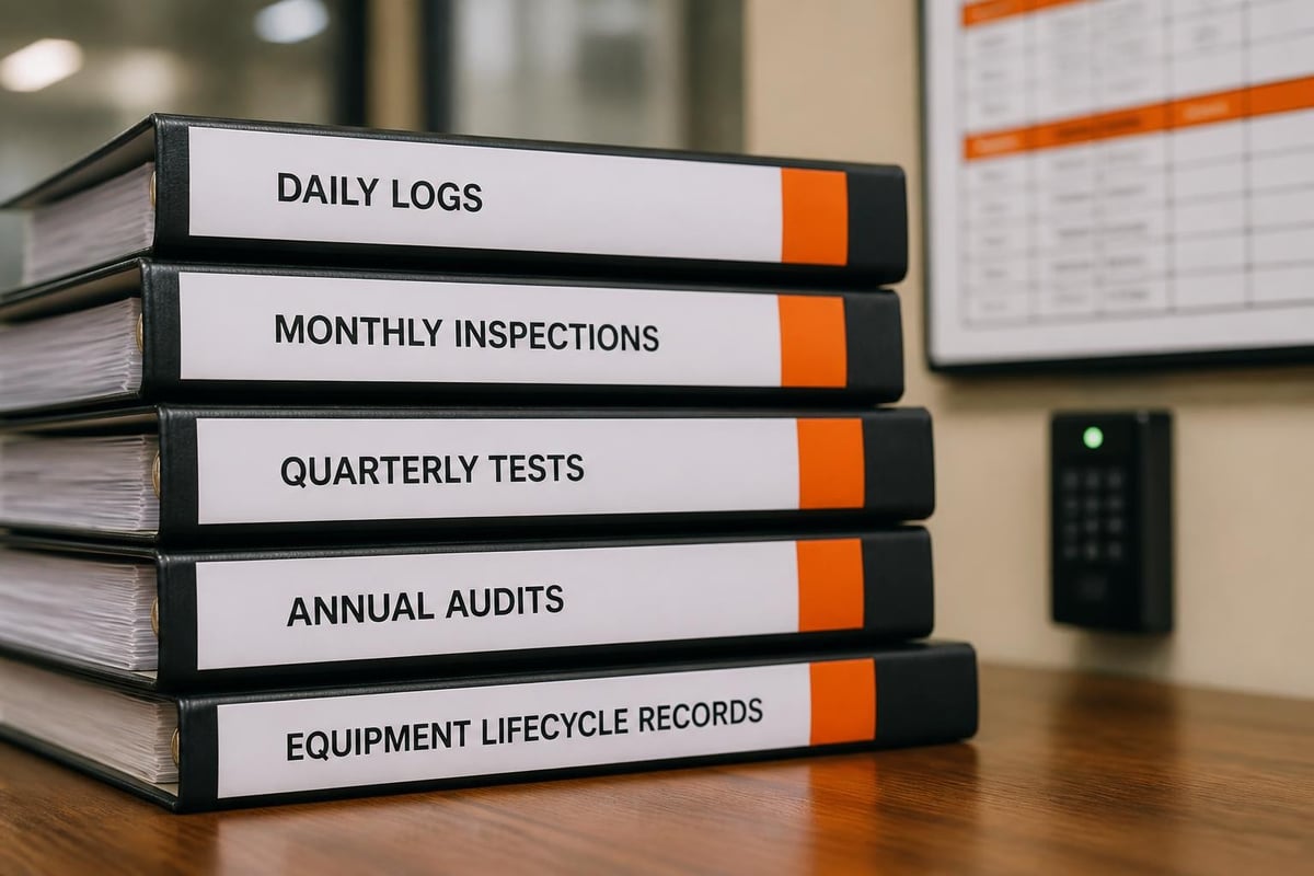 Compliance documentation structure
