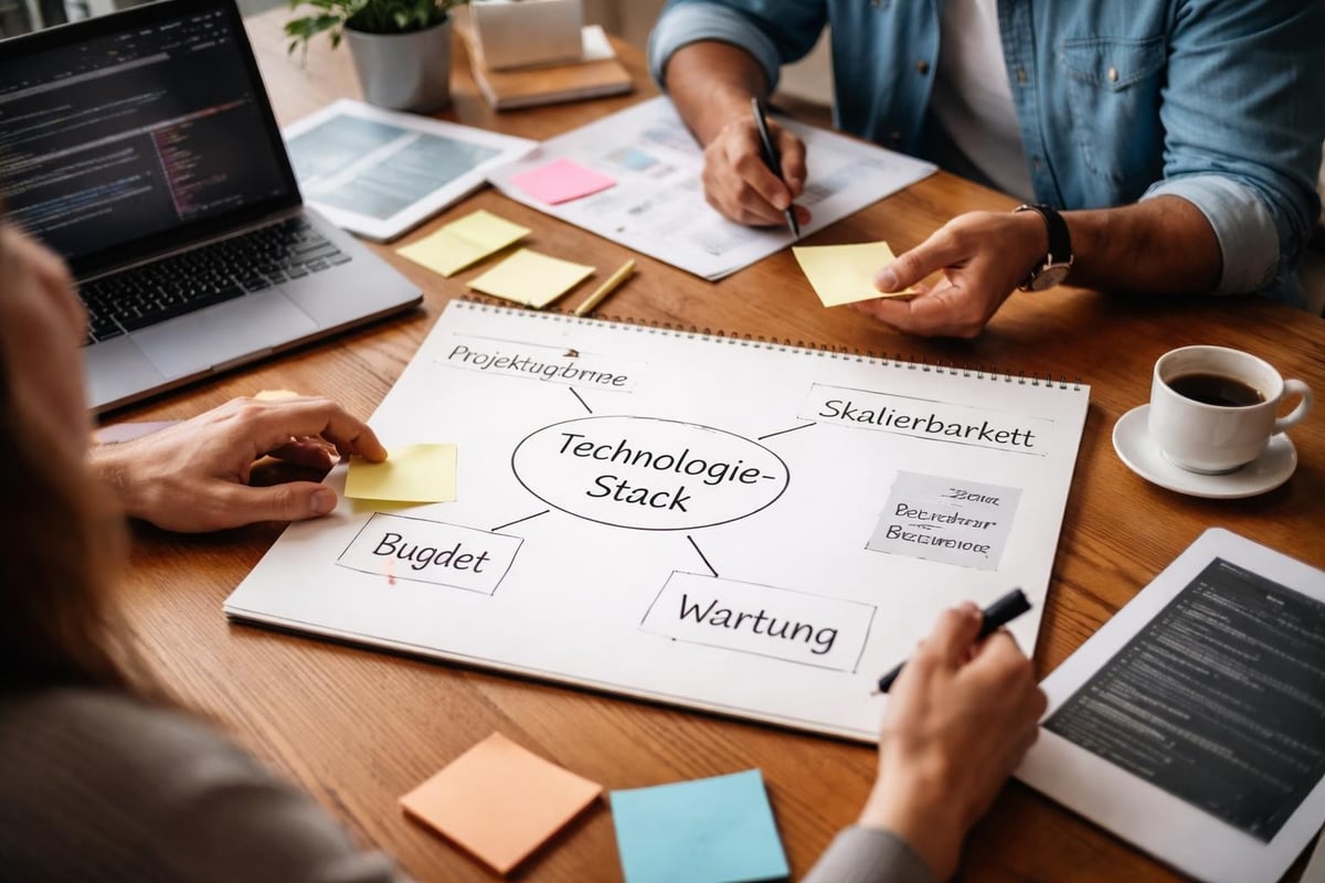 Technologie-Entscheidungen in der Webentwicklung