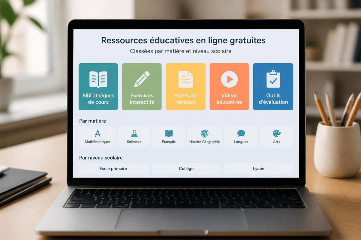 Types de ressources pédagogiques en ligne