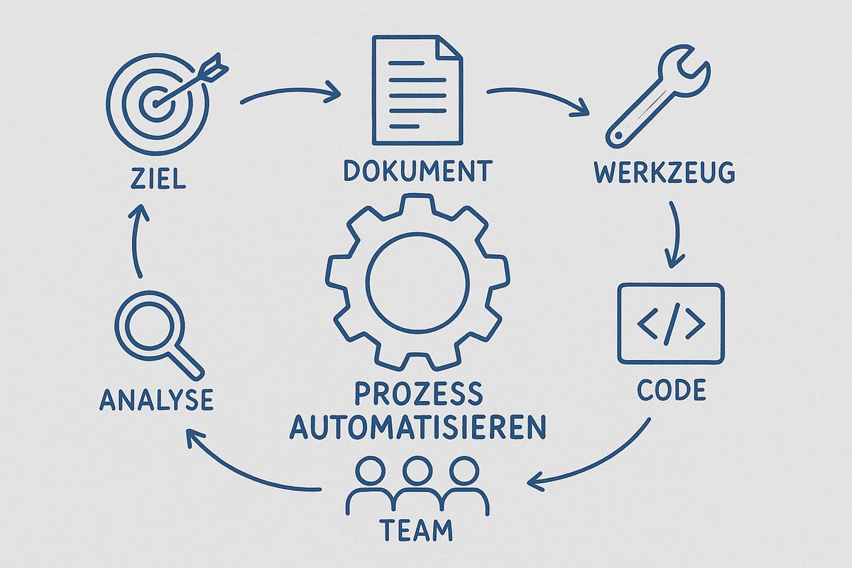 Schritt-für-Schritt: Prozesse automatisieren in 6 Phasen