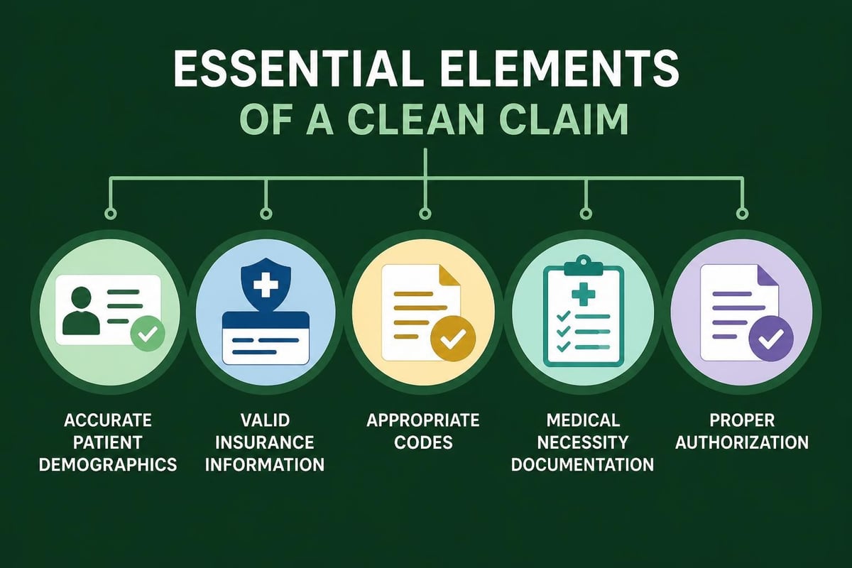 Clean claim requirements
