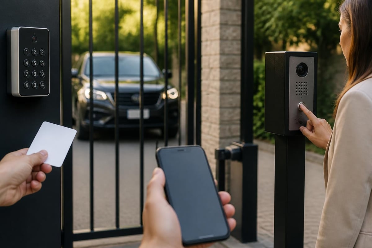 Access control options for automated gates