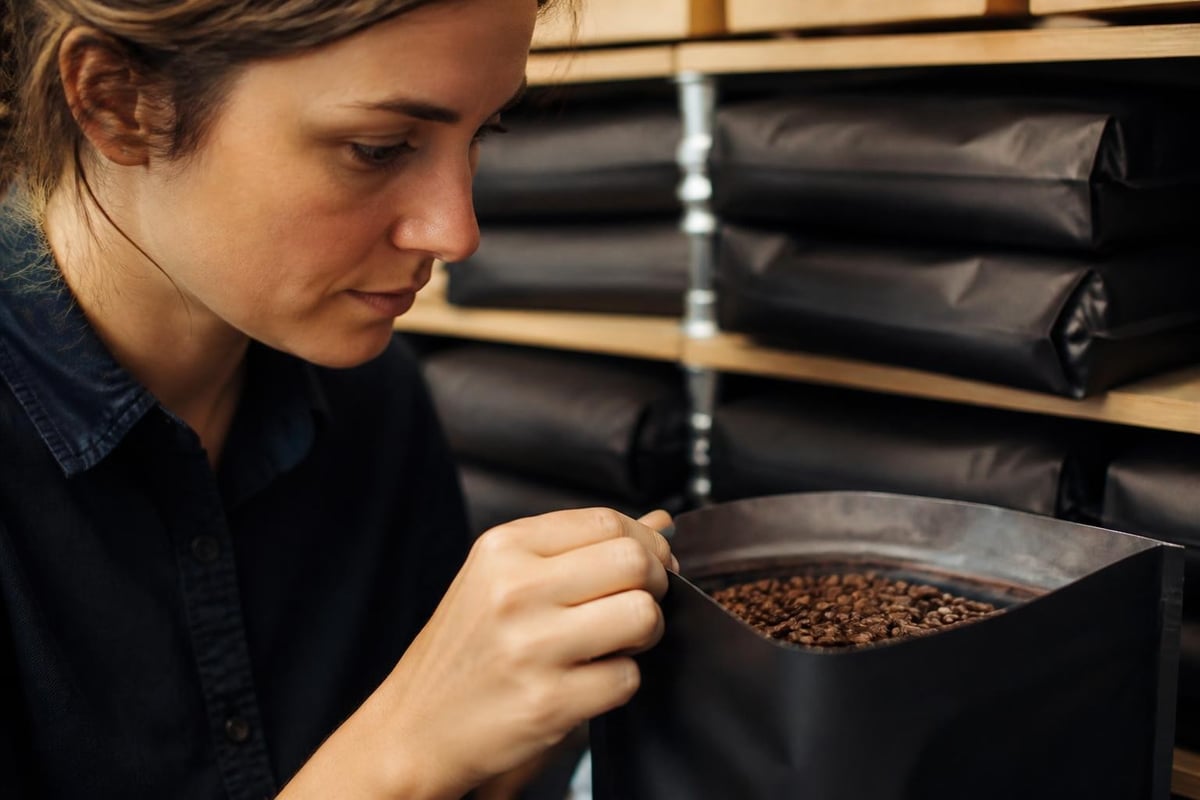 Coffee storage and freshness