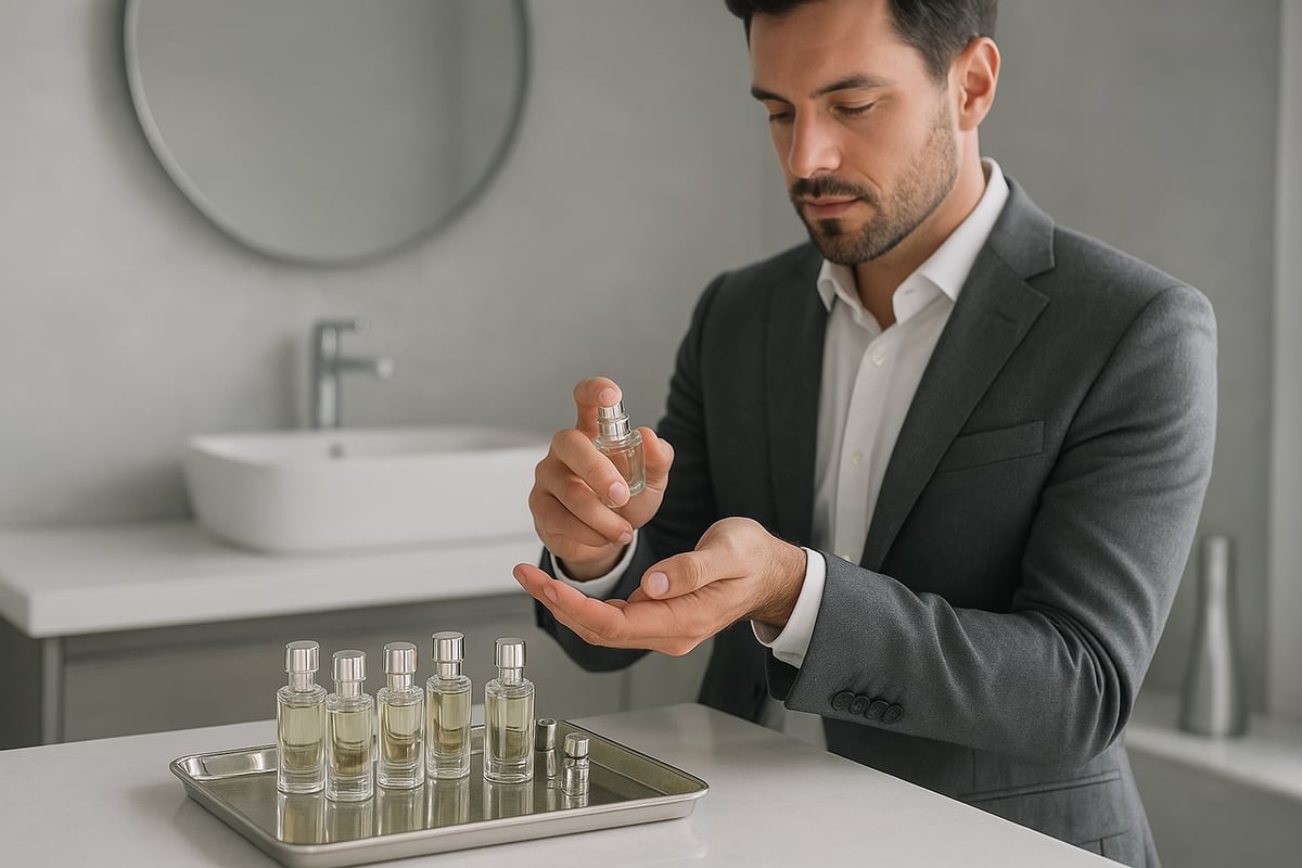 So funktioniert das Testen von Herren Parfümproben Schritt für Schritt