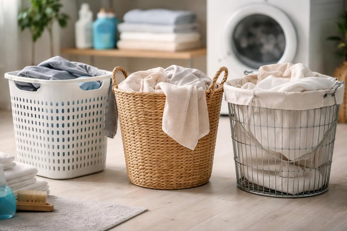 Vasket&oslash;jskurv materialetyper