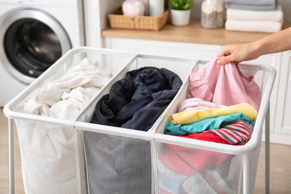 Vasket&oslash;jssortering system