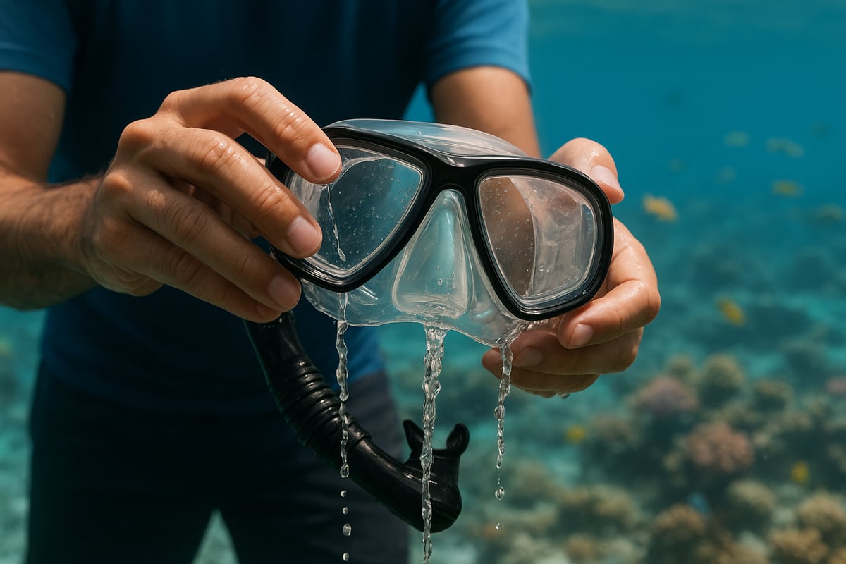 Care, Maintenance, and Safety Tips for Prescription Snorkel Masks