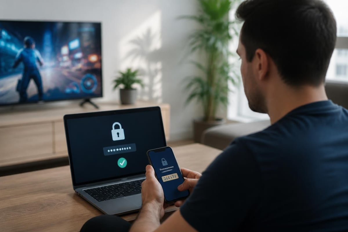 Security layers protecting online gaming accounts