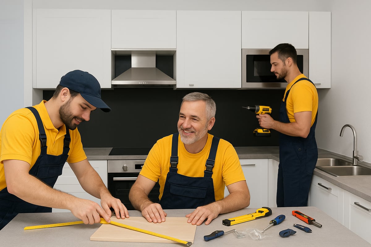 Vorteile, eine IKEA-Küche aufbauen zu lassen