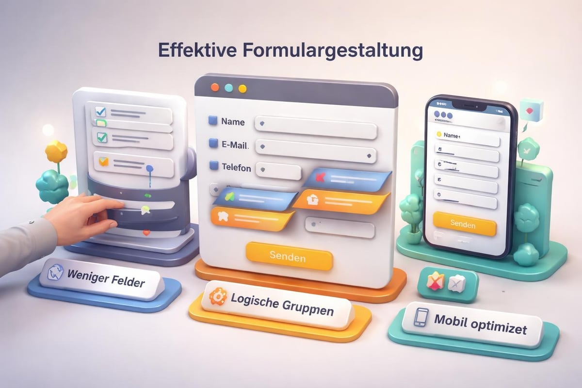 Formularoptimierung für Conversions