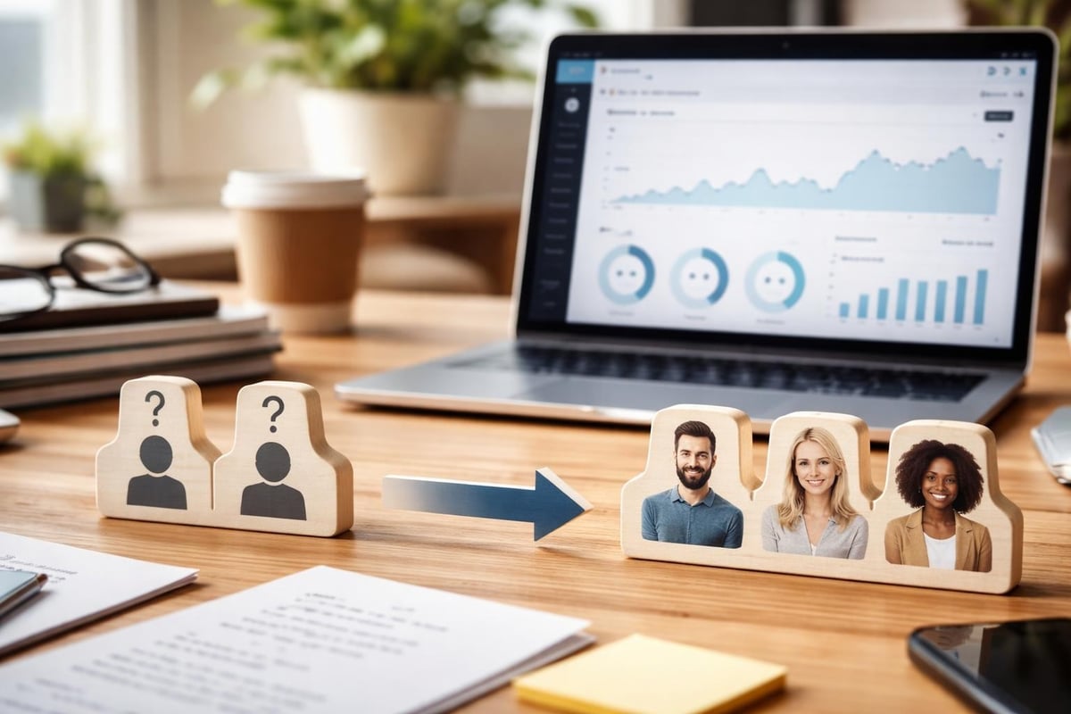 Lead identification conversion funnel